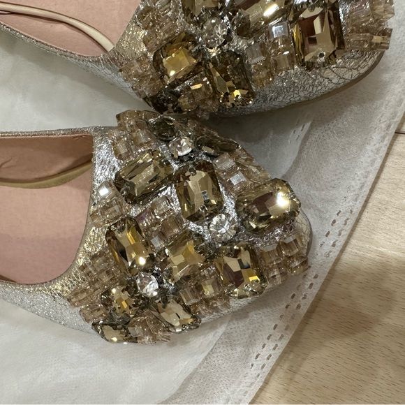 Bling-bling wedding dress flat shoes eur42 - Picture 8 of 11